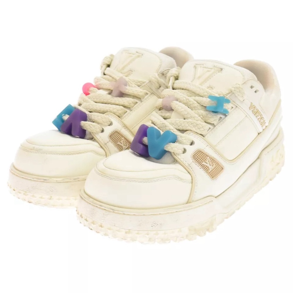 Louis Vuitton Maxi Trainer Sneaker White  Sz UK 6